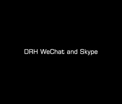 DRH WeChat and Skype Contacts with User guidelines