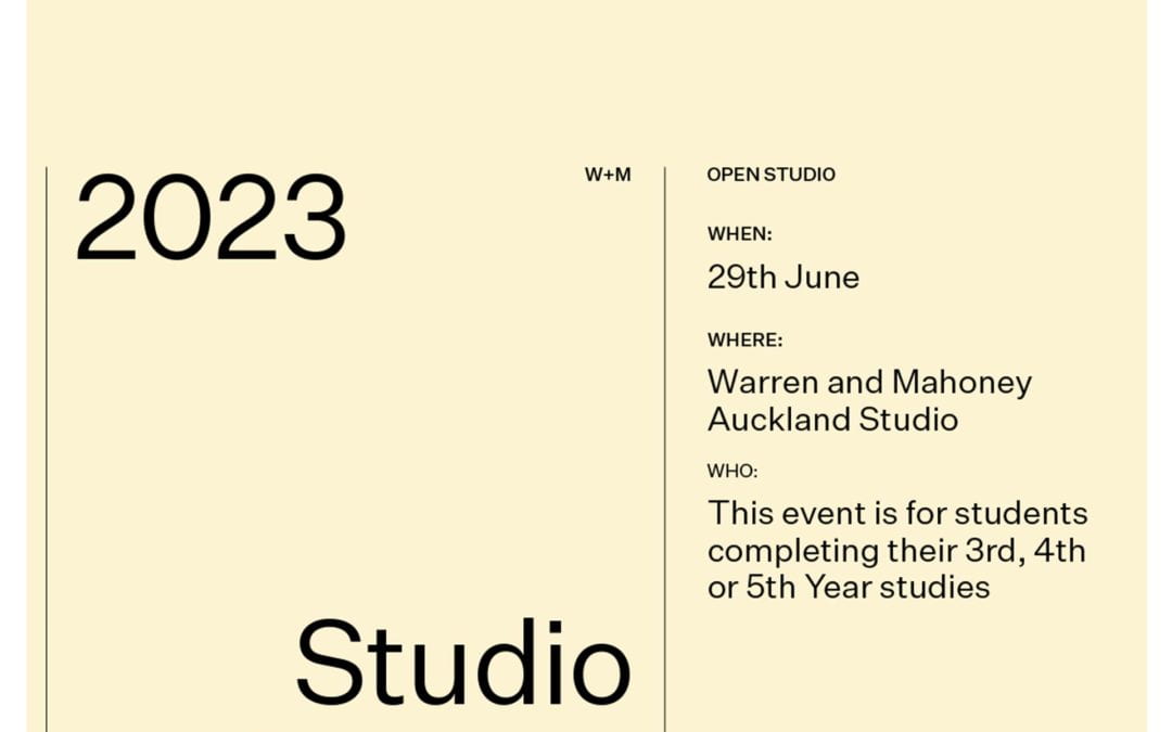 Warren and Mahoney – Studio Session